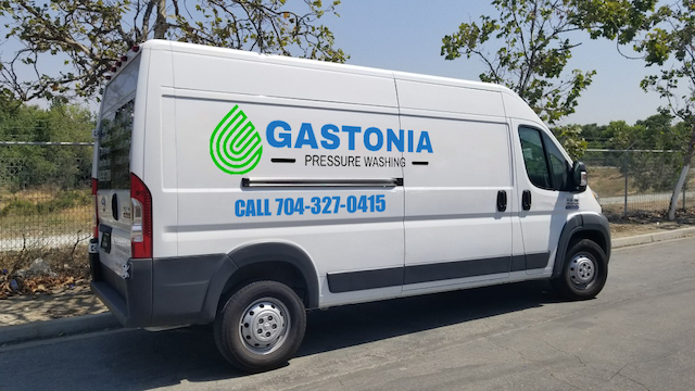 gastonia pressure washing van